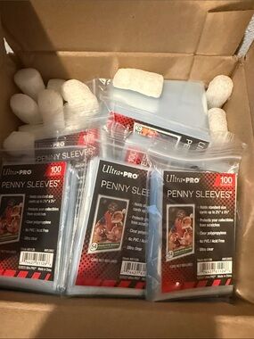 Ultra PRO Penny Sleeves - Clear Card Protectors -  (5 pack / 500 sleeves)